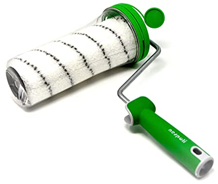 Nespoli rullo Rollmatic con box 22 cm - per pitture murali su superfici poco ruvide, Multicolore