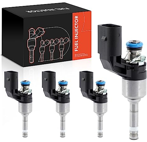 Frankberg 4x Einspritzventil Einspritzdüse Injektor Kompatibel mit A.l.h.a.m.b.r.a 710 711 1.4L 2010-2015 Fabia II 542 1.4L 2010-2014 P.a.s.s.a.t 362 3C2 1.4L 2007-2014 Replace# 03C906036K