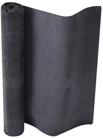 INMOZATA Roofing Felt for Sheds, 1m x 5m/5sqm Asphalt Roof Felt for Sheds, Weather Resistant Waterproof Shed Roof Felt, Grey