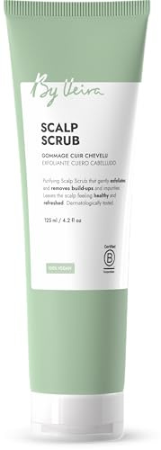 By Veira Scalp Exfoliator — Anti-Itch & Anti-Dandruff Scrub | Removes Product Buildup, Oil & Flakes for Fuller, Healthier Hair | 100% Vegan, Cruelty-Free, Made in Sweden
