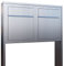 Briefkastenanlage, Design Briefkasten Base for Two Edelstahl - Bravios