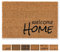 Carpido Fußmatte Kokos Welcome Home Design – Sauberlauf 40x60 cm – Türmatte Innen Bereich – antibakterielle Kokosmatte – natürliches Material
