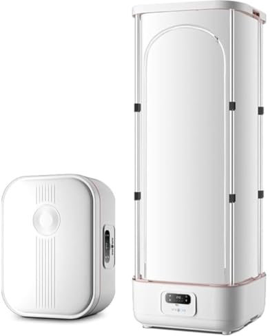 ZHPPED Machine À Repasser Automatique, Sèche-Linge, Machine À Sécher À La Vapeur, Portable, Ménage, Repassage des Vêtements, Machine Anti-Plis