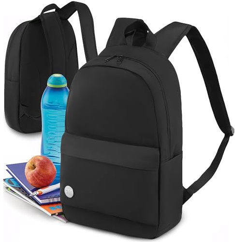 Retoo Rucksack 46 x 34 x 20 cm, Hand Rucksack mit Platz für einen Laptop, Rucksack mit geräumiges Fach und Seitentaschen, universal design, für Herren Damen, Schul-, Stadt- und Touristenrucksack