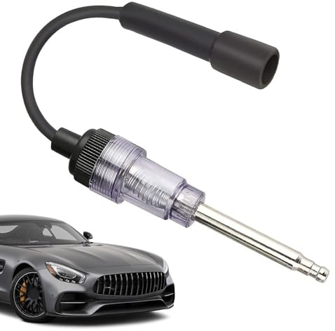Tändstiftskontroll, bil testare gnista, bilmotor diagnostiskt reparationsverktyg, liten armatur diagnostisk detekteringsverktyg för bil, ser den