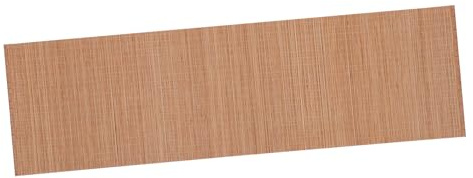 HOLIDYOYO Runner da Tavolo in Bambù Naturale, Tappetino Antiscivolo e Riduce Rumore, Stile Naturale, Può essere Tagliato, la Casa la Sala da Tè