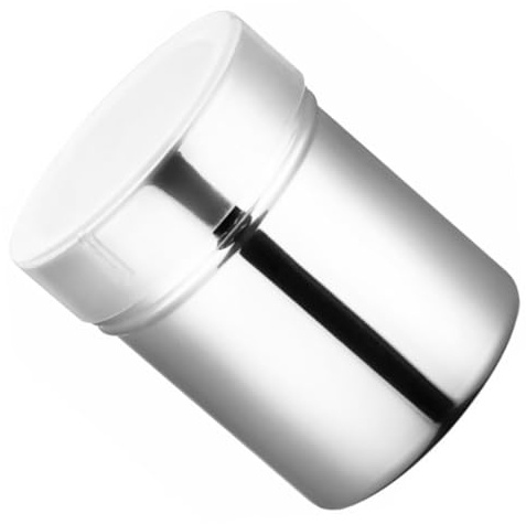 HOODANCOS Espolvoreador de Especias de Acero Inoxidable 304 Lata para Especias Perforaciones para Cacao y Pimienta Adecuado para Cocina y Barbacoa