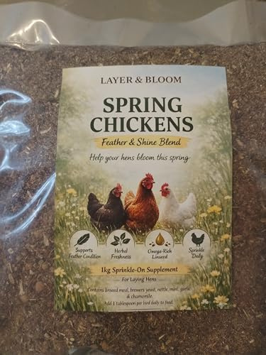 1kg Chicken Vitamin & Egg Boost Supplement – Supports Laying, Feather Growth & Recovery After Winter