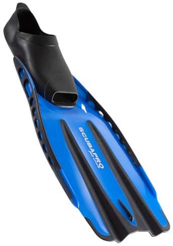 SCUBAPRO Schnorchelflossen Jet Club Vollfussflossen (Blau, 44-45)