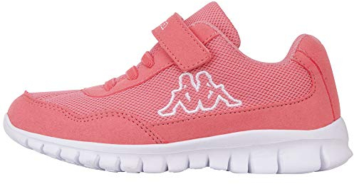 Kappa Mädchen Kinder Sneaker 260604K pink/Weiss, Schuhgröße:29 EU