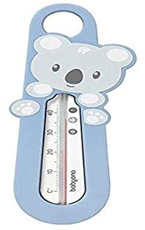 Baby bath thermometer, floating bath thermometer, blue