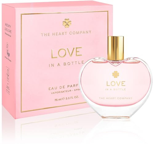 LOVE in a bottle - Parfüm Damen 75ml | Eau de Parfum für Frauen | Parfum Damen | Geburtstagsgeschenk für Frauen | Damen Parfüm | Vaporisateur Spray