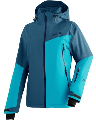 Maier Sports Nuria, Warme Damen Skijacke, Wasserdichte Winterjacke mit 2-Wege-Stretch, mTEX Wetterschutz und mTHERM für hohen Wärmerückhalt, PFC-frei