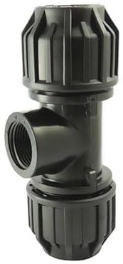 Té femelle plastique PE (25 X 3/4)