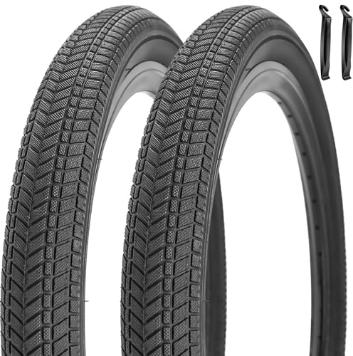 20 Inch Kids Bike Replacement Tyres 20 x 2.125 Inch Bicycle Road Bike Tyres Compatiable with BMX Bike Balance Bikes Chidren Bike