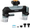 Tesmotor 2 Way Tap Splitter – 3/4 Inch Multi-Functional Hose Connector with Individual Valves for Garden & Kitchen Faucet