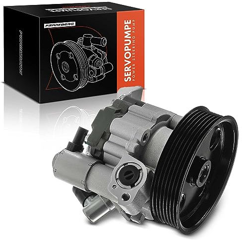 Frankberg Servopumpe Hydraulikpumpe Lenkung Mit Riemenscheibe Kompatibel mit C-Klasse W204 S204 3.0L 2007-2014 E-Klasse A207 C207 3.0L 2009-2016 Replace# 0064664801