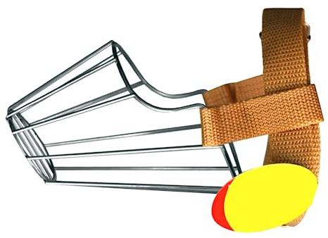 Museliere pour Chiens L Panier métallique Moupe Mulle à Un Fil de Fil réglable Houte pour 25-45 kg Moyen Grand Chien Pempte de Mordre Les aboiements en Mangeant