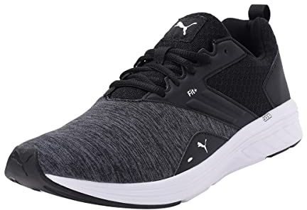 PUMA Unisex NRGY Comet Straßenlaufschuhe, Puma Black-Puma White, 40 EU