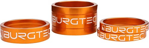 Burgtec Stem Spacer Kit - Iron Bro Orange Set/4