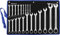 BRILLIANT TOOLS BT013121 Ratschenringschlüssel-Satz, 21-tlg, 6 - 32 mm [Powered by KS TOOLS]