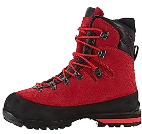 KOX Schnittschutzstiefel/Schnittschutzschuhe TRE Rot Größe 43