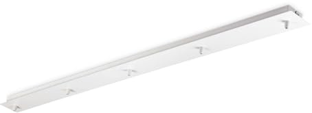 IDEAL LUX ROSONE LINEARE 5 LUCI Bianco Lampada 285689