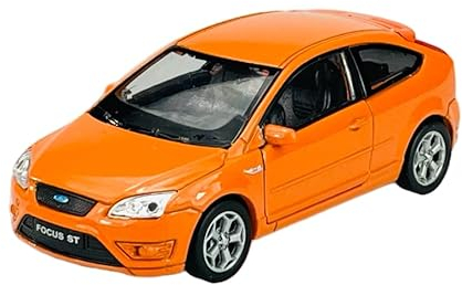 DROMADER Welly Ford FocusMK2 Orange 3 TÜrer 2009 1/34-1/39 Metal Modell Auto Die Cast Neu im Kasten
