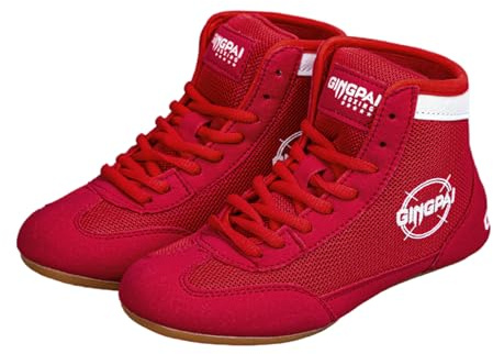 Zapatillas De Deporte De Boxeo,Mujeres Luchan Zapatos,Zapatos De Boxeo Juveniles,Zapatos De Lucha De NiñOs,Respirable Antideslizante,Ligero Antideslizante,Para Boxeo,Deportivo,Kung Fu,Taichi