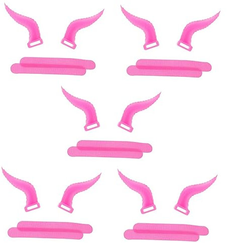 Uonlytech 5pairs Horns Headphone Attachment Devil Headband for Party Halloween Accessories