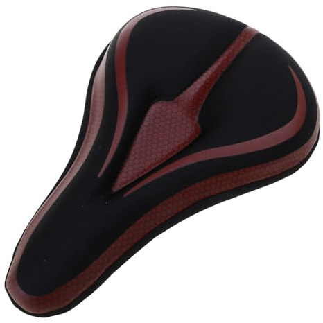 Qsvbeeqj Bicicletas Sillines Cubrir Silicona Asientos Tapadas Cubiertas Mejorado Comodidad Transpirable Antideslizante Bicicletas Asientos Cojines