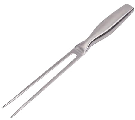 Forchetta da Carne in Acciaio Inossidabile, Forchetta da Barbecue con Manico, Forchettas per Trinciare per Barbecue, Cucina, Tacchino, Arrosto, Cena e Grigliate, 27cm