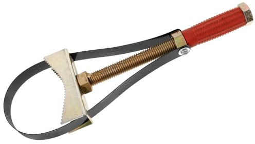 Housoutil Chiave Cinghia Oro Filtro Olio Multifunzionale in Acciaio per Design Resistente e Stabile Manutenzione Auto e Appassionati Fai-da-te
