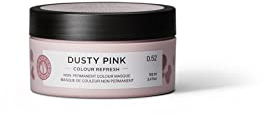 Maria Nila Colour Refresh, Dusty Pink 100 ml, maschera per capelli rosa scuro pastello, pigmenti semi-permanenti, prodotto 100% vegano e senza solfati/parabeni