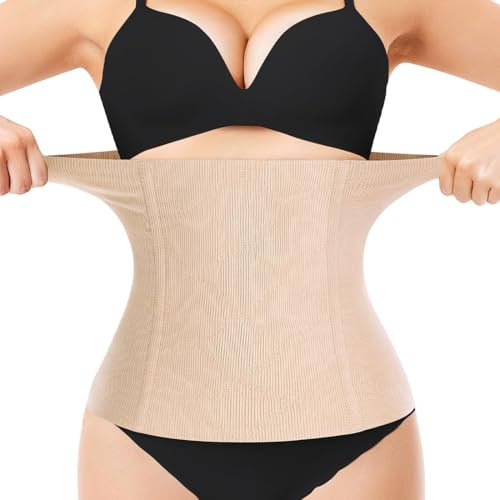 CATOR 1 pcs Bauchgurt Nach Geburt, all-in-one Bauchgurt Schwangerschaft, Bauchband Nach op, Postpartum Gürtel für Damen, Bauchband Schwangerschaft, Rückbildungsgürtel Nach Geburt - Nackt