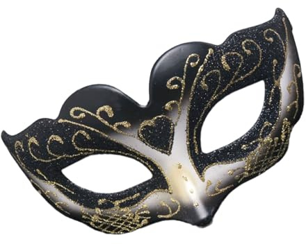 Demi-masque de bal masqué pour enfants, filles, style vénitien, masque à paillettes pour carnavals, festivals, fêtes, occasions et fêtes tendance