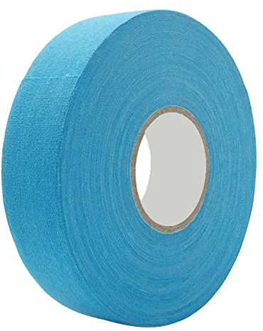 Dcfbkl 1 rotolo di 2,5 cm x 25 m bastone da hockey nastro sport ghiaccio grip panno antiscivolo per impugnature da badminton