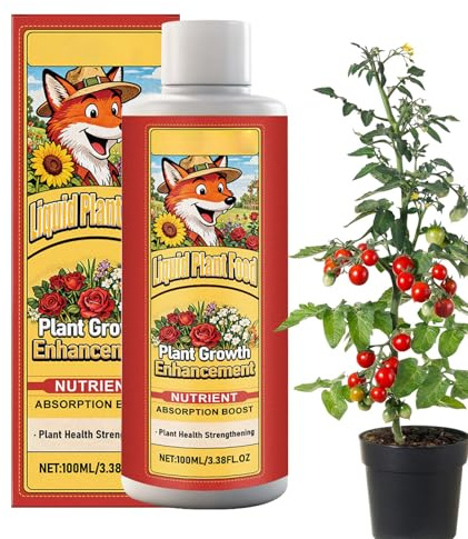 Estimulador De Crecimiento Radicular Para Plantas, Solución de 100ml para el Crecimiento de las Raíces, Fertilizante Para Flores, Para Jardín Plantación De Flores Frutos Y Hortalizas De Invernadero
