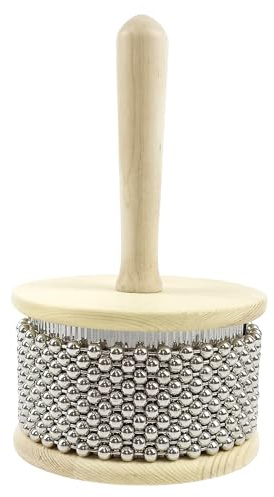 Grande In Legno – Shaker Per Percussioni Ritmiche | Strumento Turbo | Cabasas | Hand Shaker Per Esercitazioni Musicali In Studio Di Registrazione, Performance Dal, Allenamento Ritmico