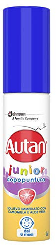 Autan Dopopuntura Junior per Bambini dai 6 Mesi, Insetto Repellente Antizanzare, 2 Confezioni da 25 ml