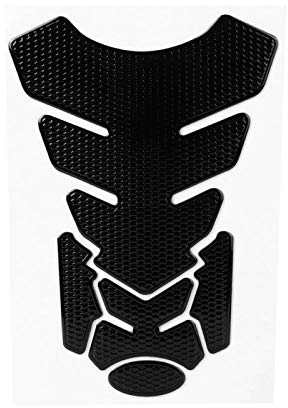 Motorcycle Tank Protector, Gas Tank Protector Motorcycle Tank Pad, Motorbike Tank Pads, 3D Motorcycle Gas Oil Fuel Tank Sticker Pad Protector Decoration(Black)