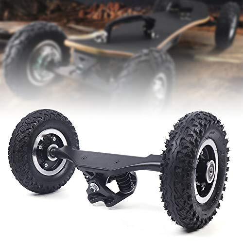 YISSALE Combo Roues de skateboard tout-terrain électrique Roues de camion Mountain Longboard Poulie 20,3 cm