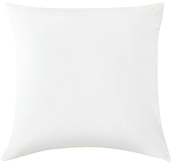 Homesty Premium Kopfkissenbezüge 80x80 cm – 100% Baumwolle Kissenbezüge Öko Tex mit YKK Reißverschluss Weiß weich & atmungsaktiv