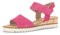 Gabor Damen Keilsandalen, Frauen Sandalen,Leichte Mehrweite (G),Strandschuhe,Keilsandaletten,Keilabsatz,bequem,pink (Kork/Creme),35.5 EU / 3 UK
