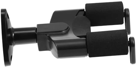 SUPVOX Soporte De Pared Colgador Automático Para Guitarra y Ukelele, Gancho Negro Autolock Para Instrumentos De Cuerda, Práctico Soporte Resistente Para Uso En Casa o Estudio