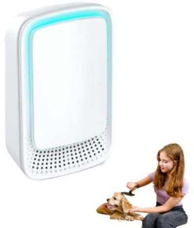 Purificateur D'air Ionique | Hynoa Purificateur D'Air Mini,Négatif Plug-in Negative Ion Purifier Purificateur Ioniseur D'Air Pour Chambre/Maison/Salon/Chambre D’Animaux, Purifier Les Odeurs (Blanc*1)