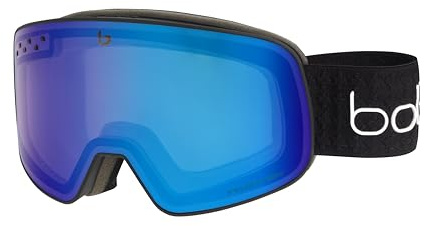 BOLLE Nevada Schneebrille 2022 Black Cross Matte/Phantom
