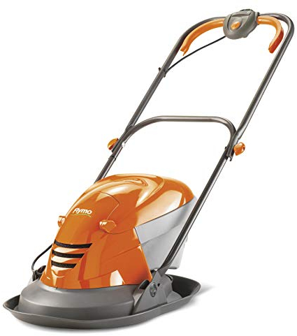 Flymo Hover Vac 260 Elektrischer Luftkissenrasenmäher mit grasfangkorb – 1400 W, 26 cm Schnittbreite, Grasfangkorb mit 15 l, beidseitige Griffe, zusammenfaltbar