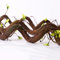 Artificial Bendable Vine Branch with Green Leaves, Fake Plants Trunk Garland, Decorative Tree Twigs, Flexible Garden Wall Hanging Decor