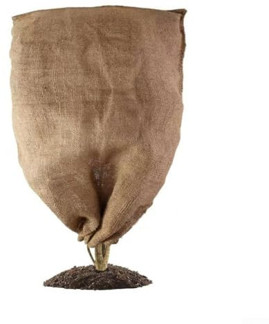 Sacs d'hiver réutilisables en toile de jute pour protéger vos plantes des cerfs et autres animaux (60 × 80 cm)